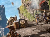 Egy kép, amelyen a Styx és az ellenfelei láthatók a Styx: Shards of Darkness című játékból, amely jelenleg 93%-os kedvezménnyel kapható a Steam-en.