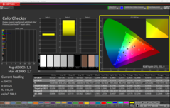 CalMAN ColorChecker-rel kalibrálva