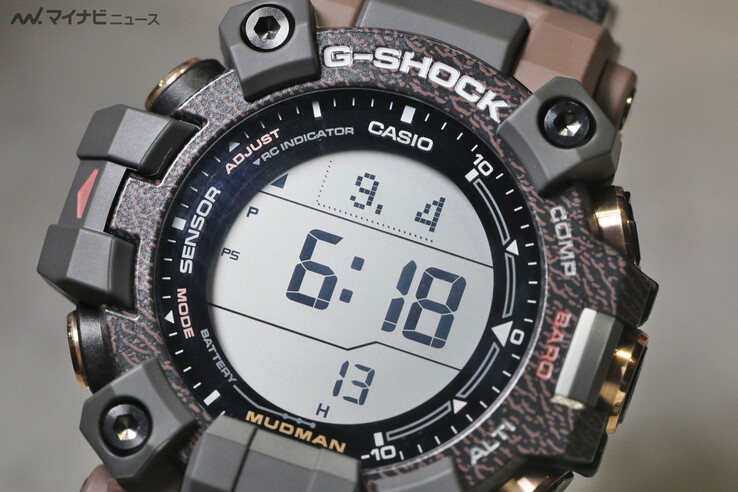 A Casio G-Shock Mudman GW-9502KJ-8 óra. (Kép forrása: MyNavi News)
