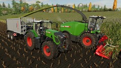 A Farming Simulator 22 traktorai (Kép forrása: Microsoft Xbox Gaming)