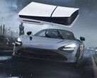 Forza Motorsport 5 banner PS5 konzollal együtt látható