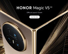 A Magic V5 július 15-én jelenik meg Malajziában. A képen: az összehajtható telefon promóciós képe. (Kép forrása: Honor)
