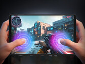 A Lenovo azt állítja, hogy a Legion Tab Gen 4 stabil játékteljesítményre képes. A képen: a táblagép előlapja. (Kép forrása: Lenovo - szerk.)