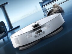 A Roborock P20 Plus Ultra robotporszívó (a képen) Kínában jelent meg. (Kép forrása: Roborock)