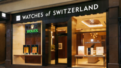 Watches of Switzerland üzlet Melbourne-ben. Referenciakép (Kép forrása: Watches of Switzerland)