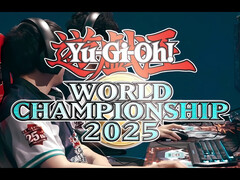 Yu-Gi-Oh! világbajnokság! 2025 banner látható (Kép forrása: screenshot, Yu-Gi-Oh! OCG YouTube csatorna)