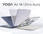 A Yoga Air 14 Ultra Aura többféle színben kapható.
