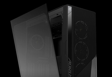 Az oldalsó panel könnyen eltávolítható (Kép forrása: Gigabyte)