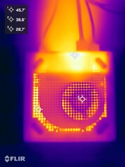 Peladn HO5 terheléses vizsgálat során (alul)