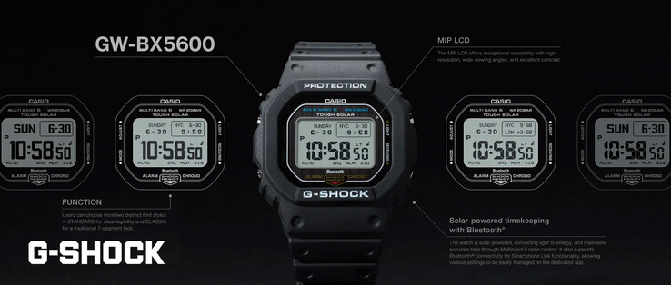 Egy kiszivárgott marketingkép megerősíti a közelgő Casio G-Shock GW-BX5600 néhány specifikációját. (Kép forrása: Reddit)