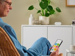 Az IKEA Alpstuga levegőminőség-érzékelője (a képen) támogatja a Matter. (Kép forrása: IKEA)