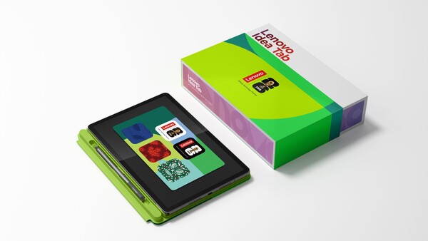 A Lenovo Idea Tab FIFA Edition egy speciális kiskereskedelmi dobozban kerül forgalomba. (Kép forrása: Lenovo)