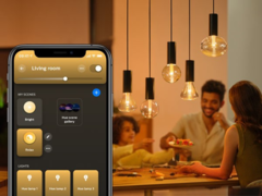 A Philips Hue alkalmazás (a képen) az 5.47-es verzióra frissül. (Kép forrása: Philips Hue, szerk.)