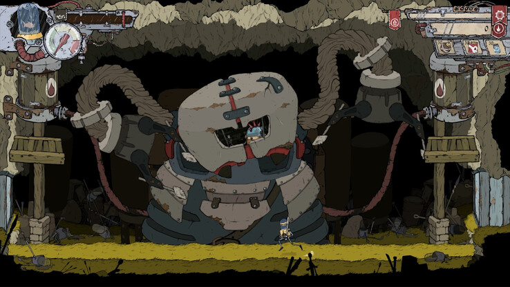 Feudal Alloy játékmenet kép. (Kép forrása: Steam)