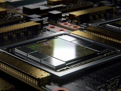 Egy Nvidia A100 GPU (Kép forrása: Nvidia)