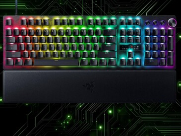 Razer Huntsman V3 Pro 8KHz fekete teljes méretű játékbillentyűzet (Kép forrása: Razer PR szerkesztéssel)