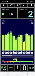 GPS teszt: kültéren