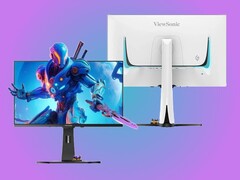 A ViewSonic XG273F-2K-OLED 540Hz/720Hz-es kettős üzemmóddal. (Kép forrása: ViewSonic)