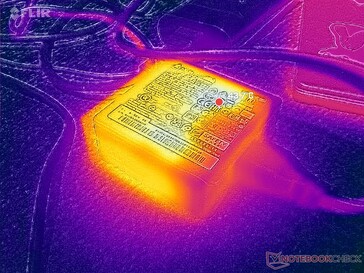 A hálózati adapter 44 C fölé emelkedik, ha igényes terhelésekkel dolgozik