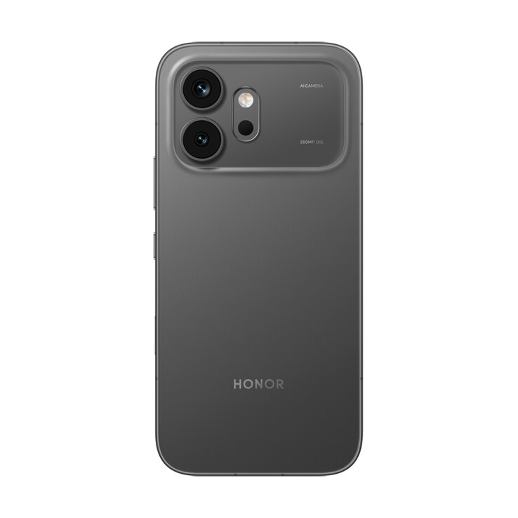 A Honor 600 okostelefon fekete színben