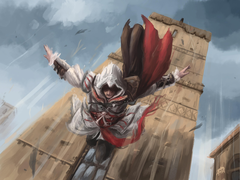 Az Assassin&#039;s Creed játék kódneve &quot;Project Scarlet&quot; volt. A képen - rajongói művészet Ezio Auditore-ról az AC-sorozatból. (Kép forrása: u/artofani via r/IndianGaming)