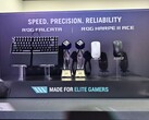 Az Asus ROG Falcata billentyűzet és a Harpe 2 Ace egér a Computex 2025 kiállításon mutatkozott be (kép forrása: Notebookcheck)