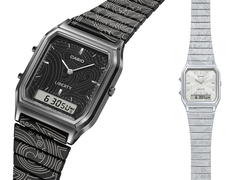 A Casio x Liberty AQ-230EBLT-1A és AQ-230ELT-7A (a képen), balról jobbra. (Kép forrása: Casio)