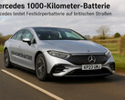 Mercedes 1000 kilométeres akkumulátor: A Mercedes szilárdtest-akkumulátort tesztel brit utakon. (Kép forrása: DallE3)