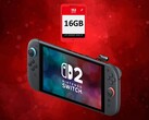Nintendo Switch 2 16 GB-os Game-Key kártyával (Kép forrása: Nintendo of America szerkesztéssel)