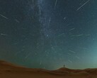 A Perseidák meteorraj idején készült kép. (Kép forrása: Costfoto/NurPhoto - Getty Images)