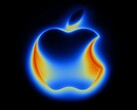 Interaktív Apple logó a hivatalos weboldalon. (Kép forrása: Apple)