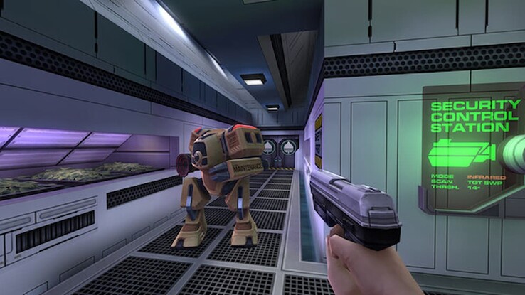 A System Shock 2 Remaster elérhető a Steamen, az Epic Games Store-ban. GOG és Humble. (Kép forrása: Nightdive Studios)