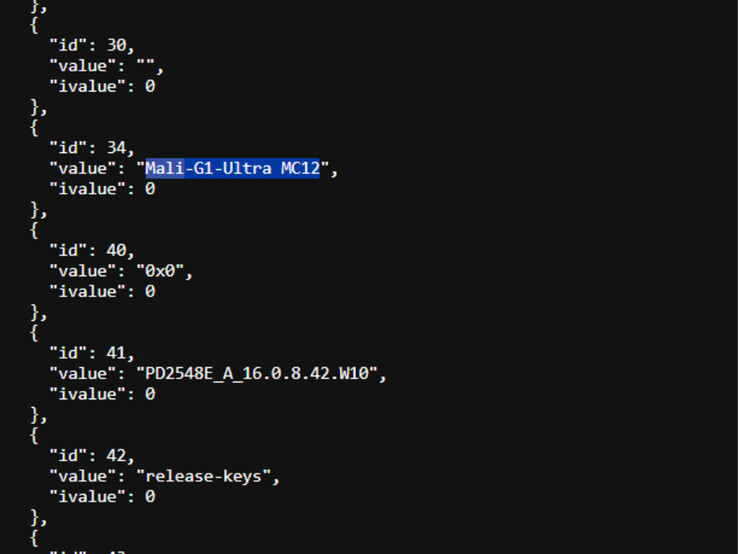 A Vivo X300s a Mali G1-Ultra MC12-t használja a Dimensity 9500 részeként.