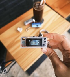 Ha az apró LCD nem eléggé old-school, akkor még mindig használhatja az apróbb képkeresőt (Kép forrása: Kodak)