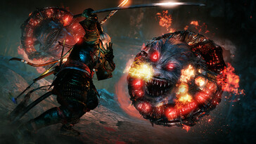 A Nioh egyik csatáját bemutató kép: Complete Edition.