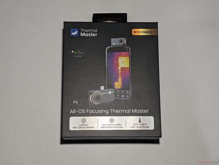 A Thermal Master P3 csomagolása