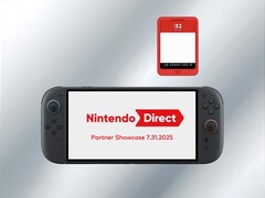 A konzol felett látható Switch 2 Game-Key kártya (Kép forrása: Nintendo of America szerkesztéssel)