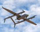 A Textron Aerosonde Mk. 4.7 UAS drón.