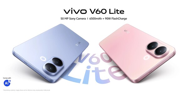 A Vivo V60 Lite 4G hasonló specifikációkkal rendelkezik, mint a Vivo V60 Lite 5G.