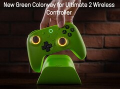 A 8BitDo Ultimate 2 vezeték nélküli vezérlő már új, zöld színben is elérhető. (Kép forrása: 8BitDo)
