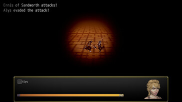 A harci játékmenetet bemutató képernyőkép (Kép forrása: Steam)