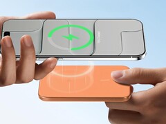 Anker Nano Power Bank (5K, MagGo, Slim) kozmikus narancssárga színben