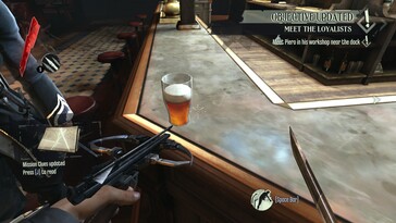 A képen: Egy játékmenet-képernyőkép a Dishonored című játékból.