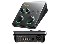 A Maono P1 hanginterfész egy XLR/mikrofon-csatlakozóval és egy 1/4-inch-es hangszer-csatlakozóval rendelkezik.