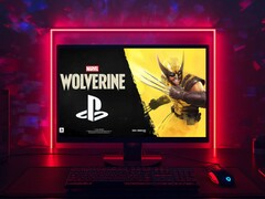 A PS5-exkluzív „Marvel's Wolverine” játék PC-monitoron látható