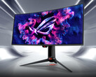 Az Asus legújabb 34 hüvelykes QD-OLED játékmonitora 1440p felbontást, 360 Hz-es frissítési frekvenciát és akár 1300 nits csúcsfényerőt kínál. (Kép forrása: Asus)
