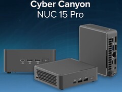 Az új NUC 15 Pro Cyber mini-PC-k különböző processzorokkal konfigurálhatók (Kép forrása: Simply NUC)