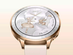 Az Oppo Watch X3 Mini a három megjelenési szín egyikében.