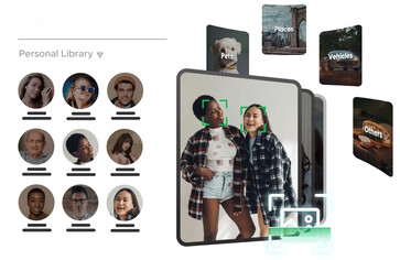 Az arcok helyileg azonosíthatók