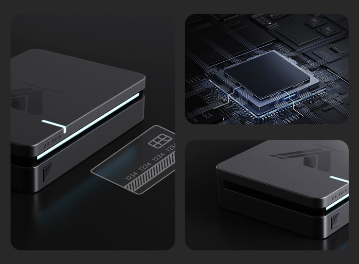 A Vividnode mini PC lenyűgözően kompakt alapterületű.